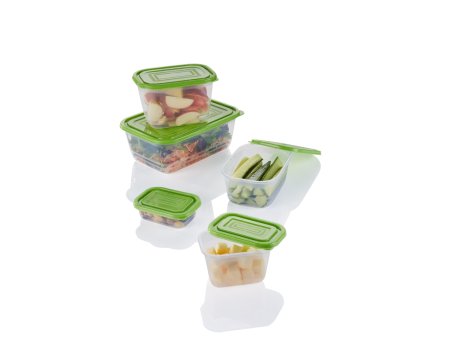 Set contenitori salvafreschezza, 17 pezzi