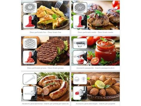 Tritacarne/passapomodoro elettrico