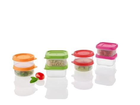 Contenitori salvafreschezza, 8 pezzi