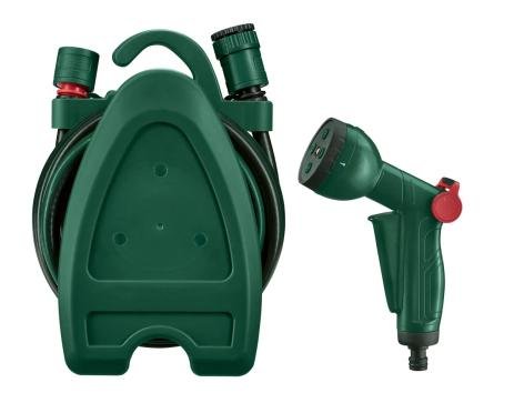 Set tubo per irrigazione con supporto da parete