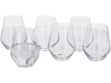 Set calici o bicchieri, 6 pezzi