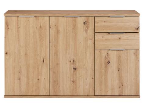 Mobiletto con 3 ante e 2 cassetti