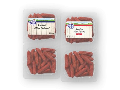 Mini salamini affumicati