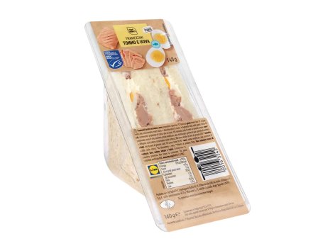 Tramezzini tonno e uova