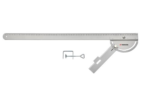 Livella, set squadre, guida di bloccaggio e di taglio o guida per spinatura