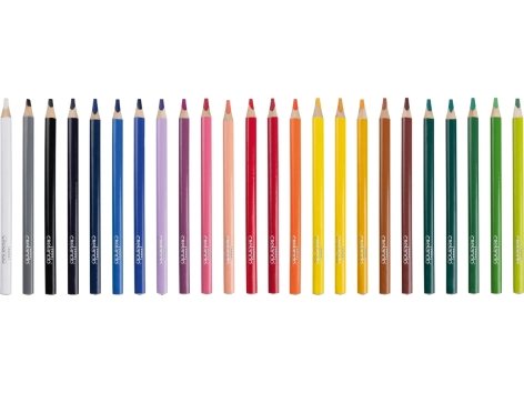 Matite colorate, 24 pezzi