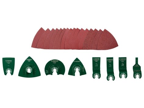 Accessori per elettroutensile multiuso, 24 pezzi