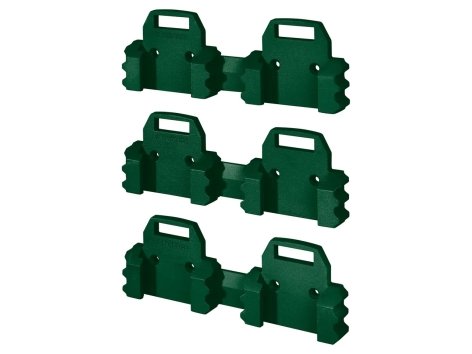 Supporto a parete per batterie o per avvitatore ricaricabile