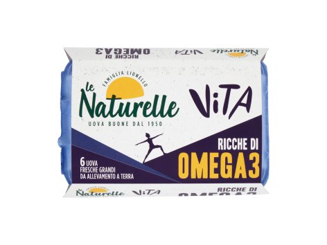 6 uova ricche di Omega 3