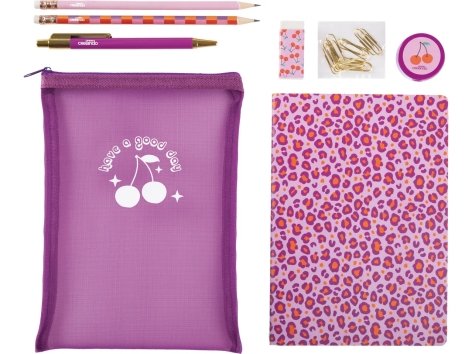 Set cancelleria, 17 pezzi