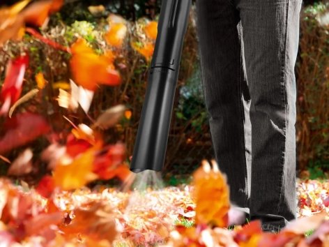 Soffiatore, aspiratore, trituratore per foglie a benzina