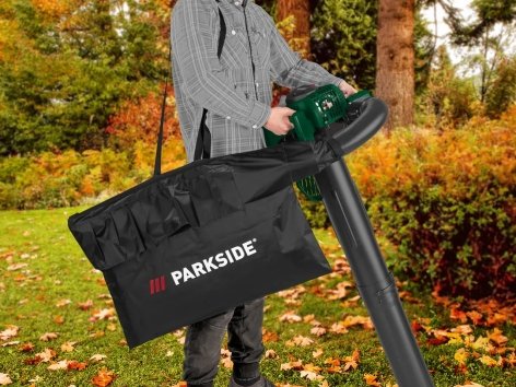 Soffiatore, aspiratore, trituratore per foglie a benzina