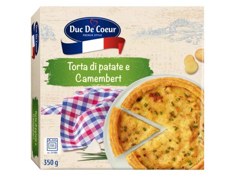 Torta di patate e Camembert