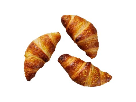 Croissant con ripieno al gusto di Crème-Brûlée