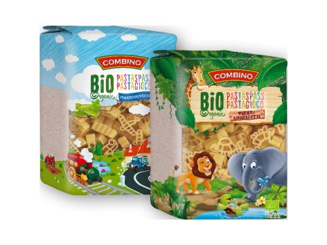 Bio Pasta a forma di animaletti o veicoli
