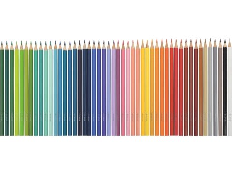 Matite colorate, 48 pezzi