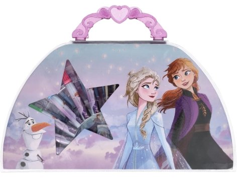 Valigetta per colorare per bambini, 51 pezzi "Frozen, Paw Patrol, Spiderman, Stitch, Super Mario"