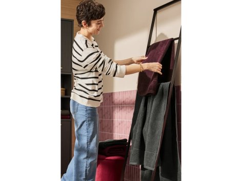 Telo doccia 70x140 cm o Asciugamano 50x100 cm, 2 pezzi