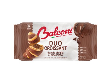 Croissant duo cioccolato