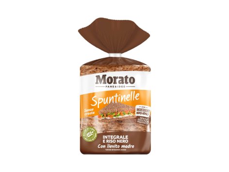 Spuntinelle con farina integrale e riso nero