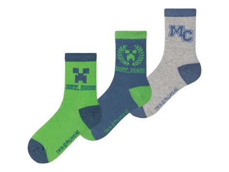 Calze da bambino “Minecraft”, 3 paia