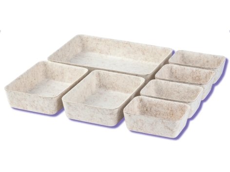 Set organizer in feltro, 7 pezzi