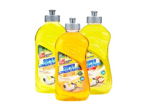 Detersivo concentrato per piatti