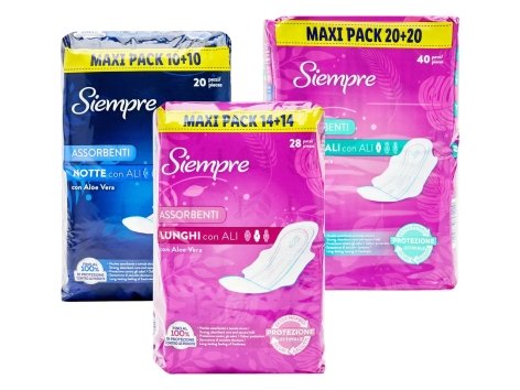 Assorbenti ultra con ali