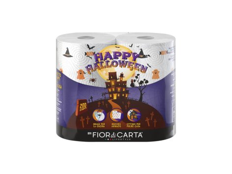 Rotolo casa Halloween 2 veli