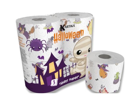 Carta igienica Tema Halloween