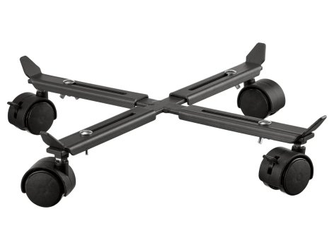 Portavaso telescopico con rotelle