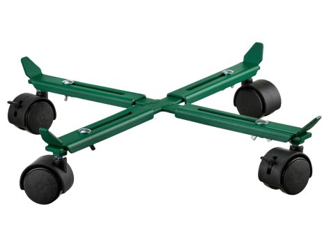 Portavaso telescopico con rotelle