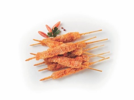 Arrosticini di pollo marinati stile Kansas