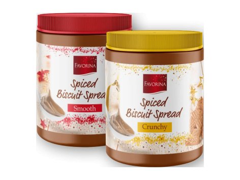 Crema spalmabile a base di biscotti