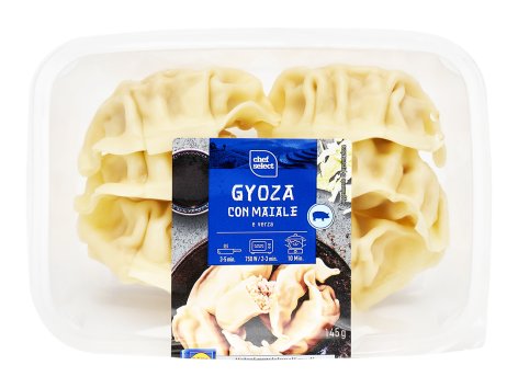 Gyoza con maiale e verza