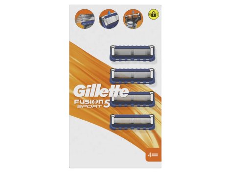 Fusion5 Sport 1 rasoio + 4 lamette di ricambio