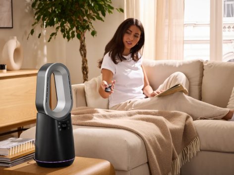 Termoventilatore senza pale con LED