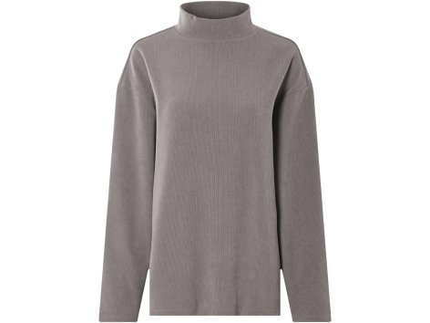 Pullover in velluto da donna