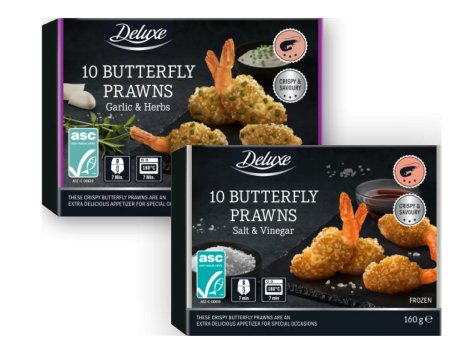 Gamberetti con panatura croccante