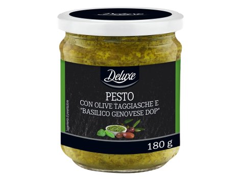 Pesto con olive taggiasche e "Basilico Genovese DOP"