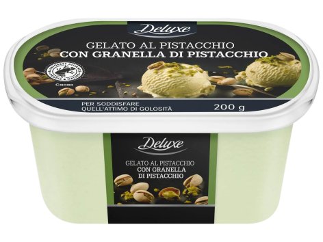 Gelato al pistacchio con granella di pistacchio