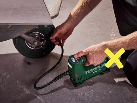 Compressore ricaricabile