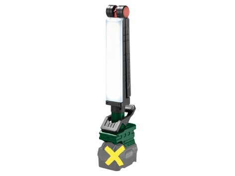 Lampada ricaricabile a LED con morsetto