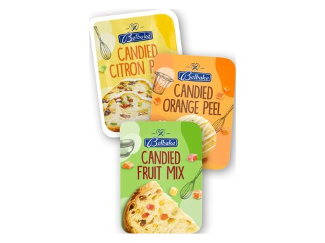 Scorze di frutta candita