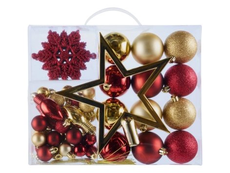 Decorazione per albero di Natale, 51 pezzi