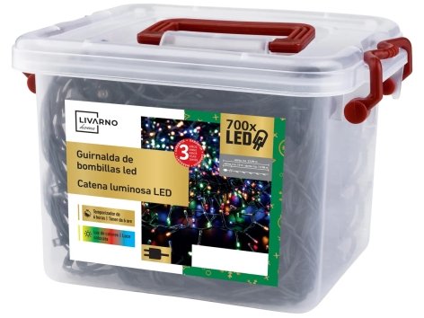 Catena luminosa 700 LED