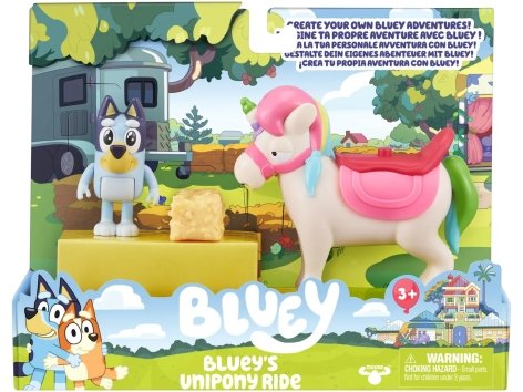 Set gioco con personaggi “Bluey”