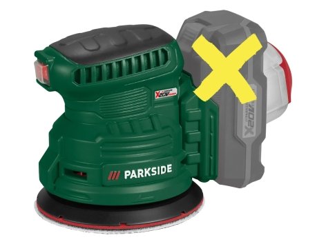 Smerigliatrice eccentrica o levigatrice multifunzione