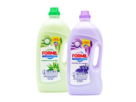 Detersivo lavatrice aloe o lavanda