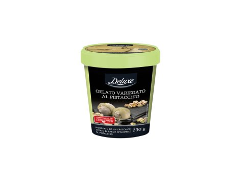 Gelato variegato al pistacchio